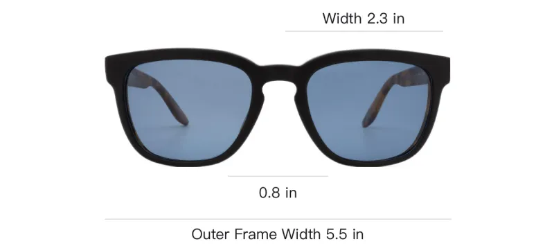 BARTON PERREIRA Sunglasses Unisex Black-2