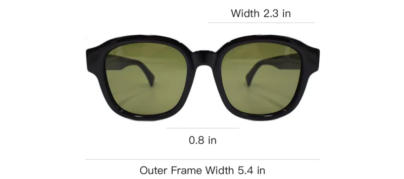 GUCCI Square Sunglasses-3