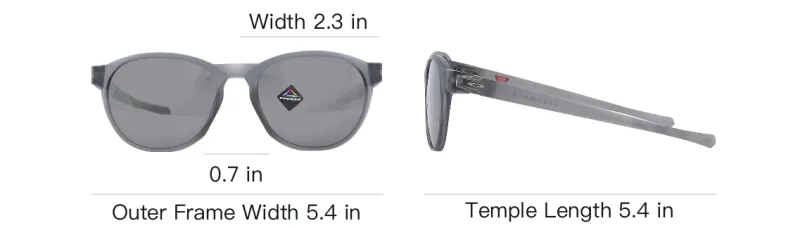 Oakley Plastic Round Sunglasses Men's Black-4