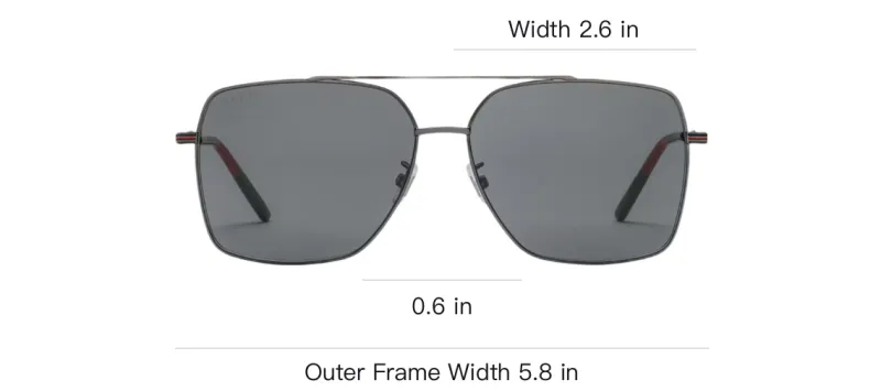 GUCCI Aviator Sunglasses-3