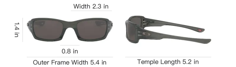 Oakley Rectangular Sunglasses Men's Gray-4