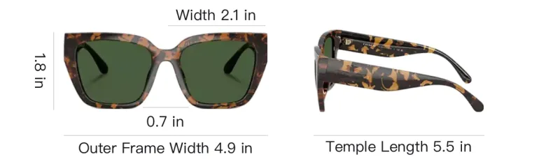 COACH Plastic Cat Eye Sunglasses Women's Black Brown-2