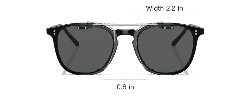 Oliver Peoples Metal Square Sunglasses Men's Black-3