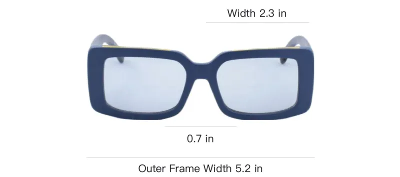M Missoni Resin Rectangular Sunglasses Women's Blue-3