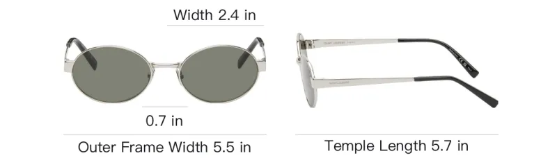 SAINT LAURENT Sl 692 Round-frame Sunglasses-3