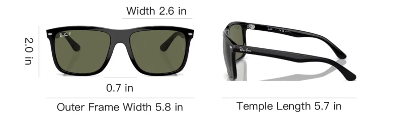 RayBan Square Frame Sunglasses-3