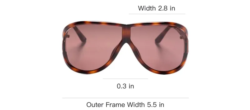 TOM FORD Axel Pilot Frame Sunglasses-3