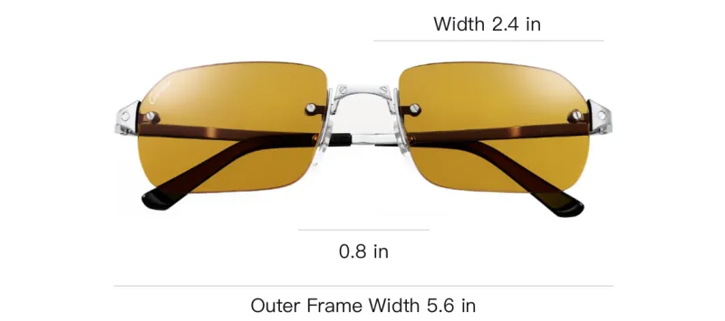 CARTIER Metal Irregular Shape Sunglasses Unisex Silver-3