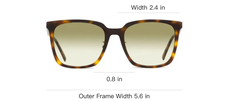 MCM 714SA Rectangle frame Tortoiseshell effect Sunglasses-2