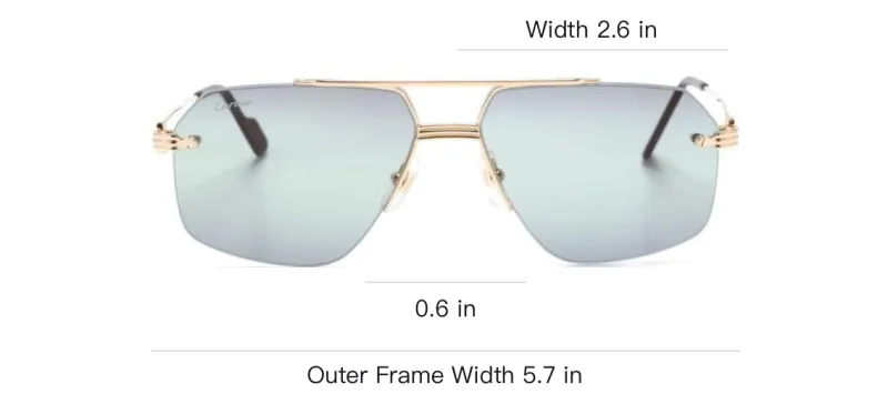 Cartier Première De Cartier Pilot-frame Sunglasses-3