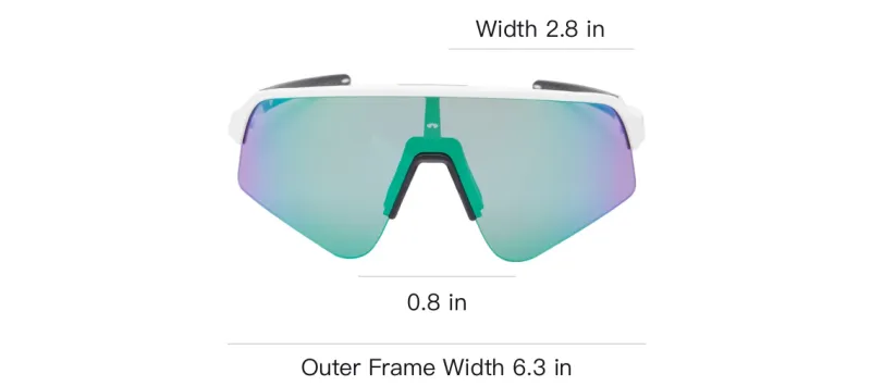 Oakley Sutro Lite Sweep Shield frame Sunglasses-3