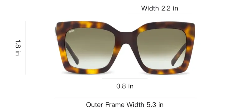 MCM 727 Square Sunglasses-2