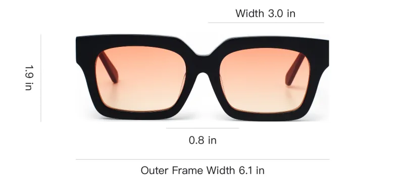 PLASTIC BRAIN Plate Frame Square Sunglasses Unisex-5