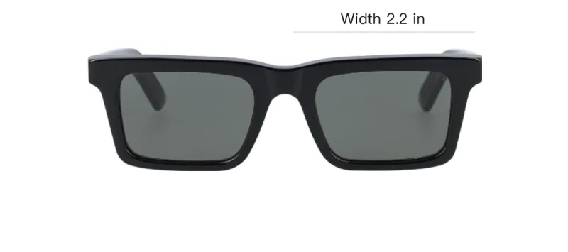 Retrosuperfuture 1968 Rectangle Sunglasses-3