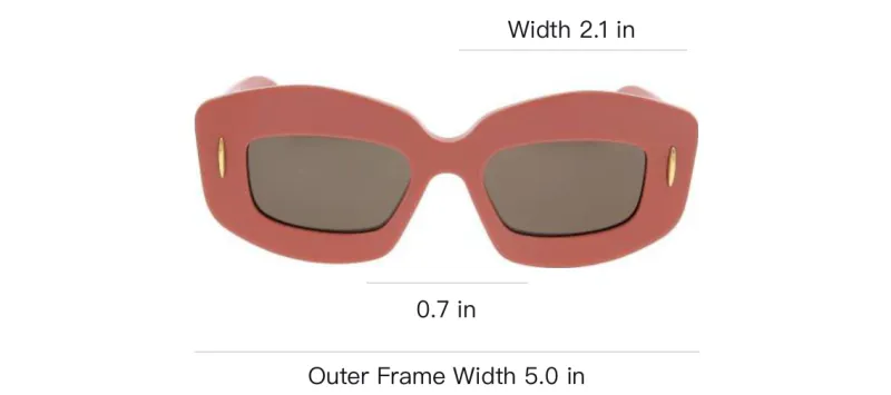 LOEWE Chunky Anagram Sunglasses-2