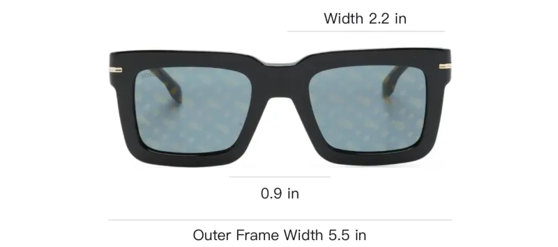 BOSS 1501/S Square-frame Sunglasses-3