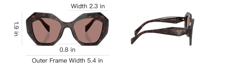 PRADA Butterfly Frame Sunglasses-3
