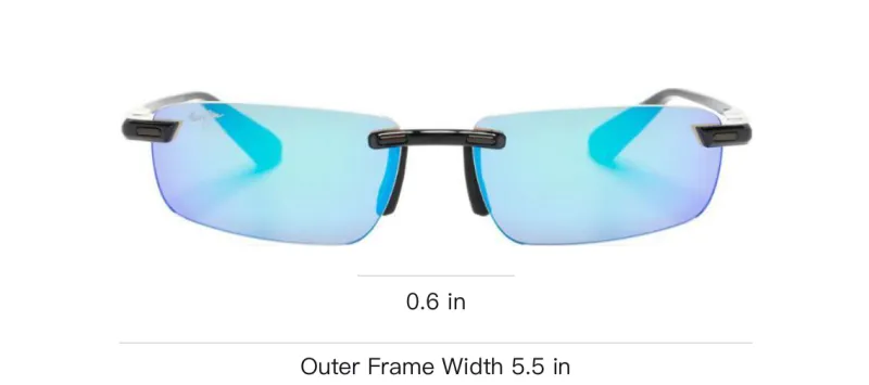 Maui Jim PolarizedPlus2® Rectangle frame Sunglasses-3