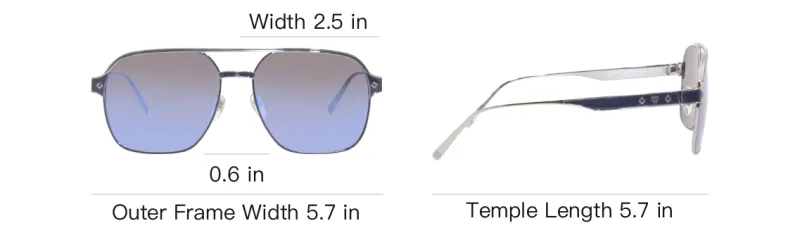 MCM 128 Pilot frame Sunglasses-4