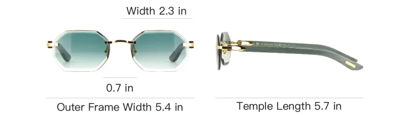 Cartier Geometric Frame Sunglasses-3