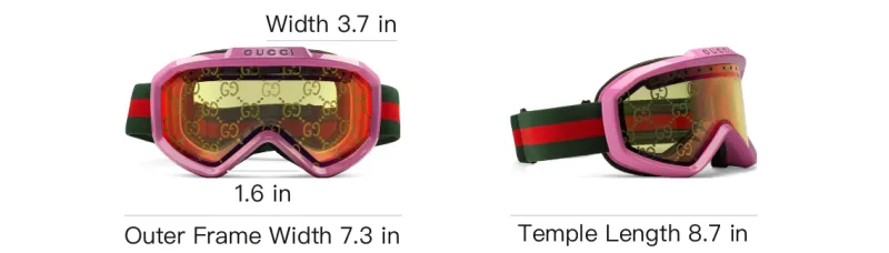 GUCCI Monogram Ski Googles-2