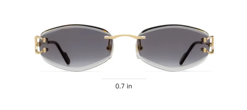 Cartier Geometric Frame Sunglasses-2