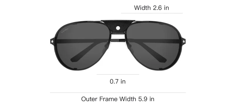 Cartier Santos De Cartier Sunglasses-2