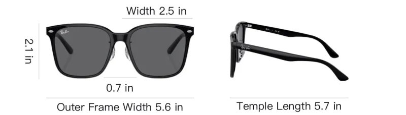 RayBan Square frame Sunglasses-3