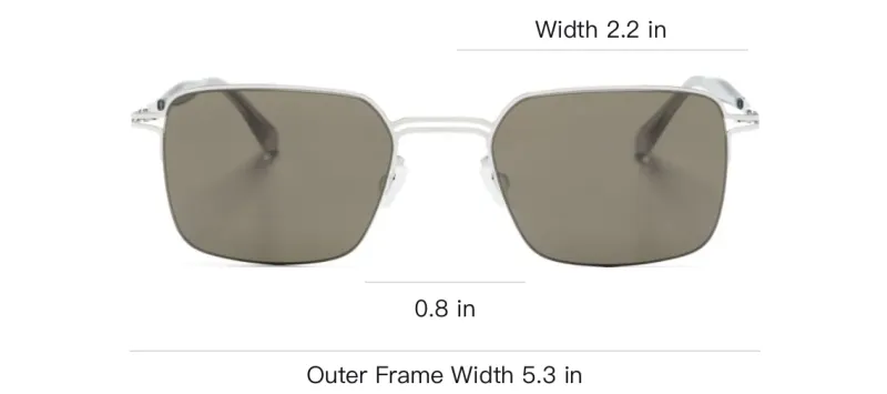 MYKITA Alcott Rectangle frame Sunglasses-2