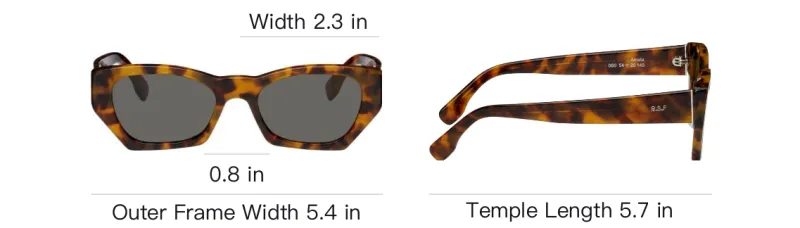 Retrosuperfuture Acetate Irregular Shape Sunglasses Women's Tortoiseshell-3