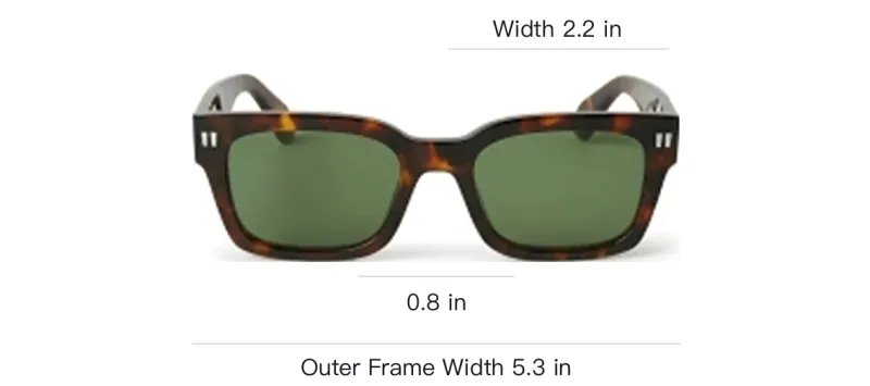 OFF WHITE Midland Sunglasses-4