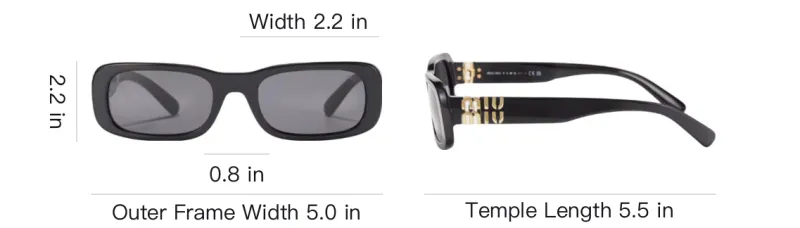 MIU MIU Glimpse Sunglasses-1