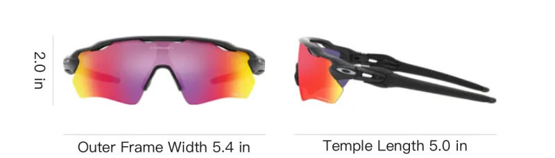 Oakley Injection Molded Irregular Shape Sunglasses Unisex Black-3