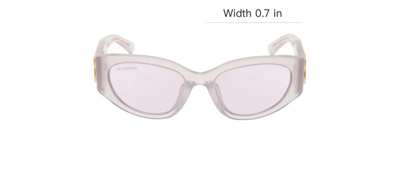 Balenciaga Bossy Round Frame Sunglasses-3