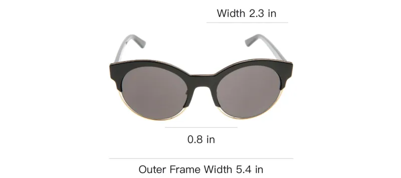 DIOR Sunglasses Men Black-2
