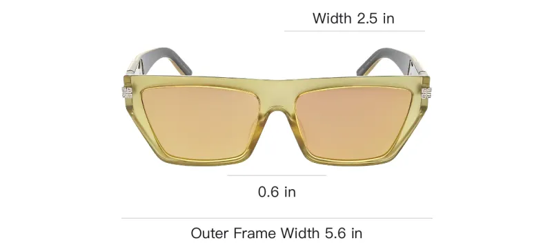 Givenchy Rectangle Frame Sunglasses-2