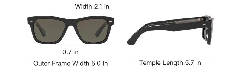 Oliver Peoples Square Sunglasses-3