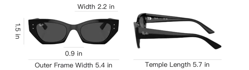 Ray Ban Zena Geometric frame Sunglasses-3