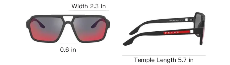 PRADA Aviator Sunglasses-3