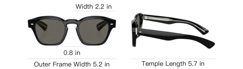 Oliver Peoples Maysen Square frame Sunglasses-3