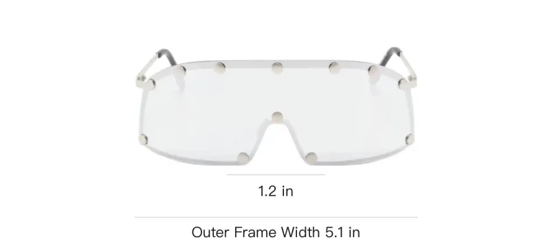 RICK OWENS Shielding Sunglasses-3