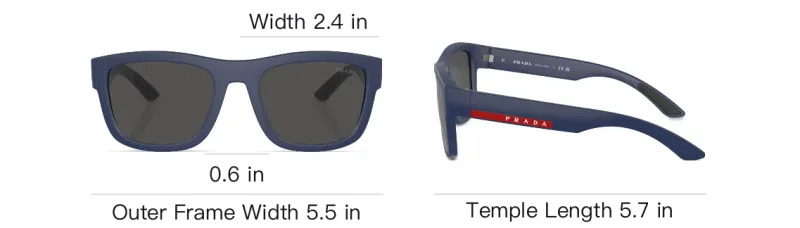 PRADA Ps 01ZS Square frame Sunglasses-3