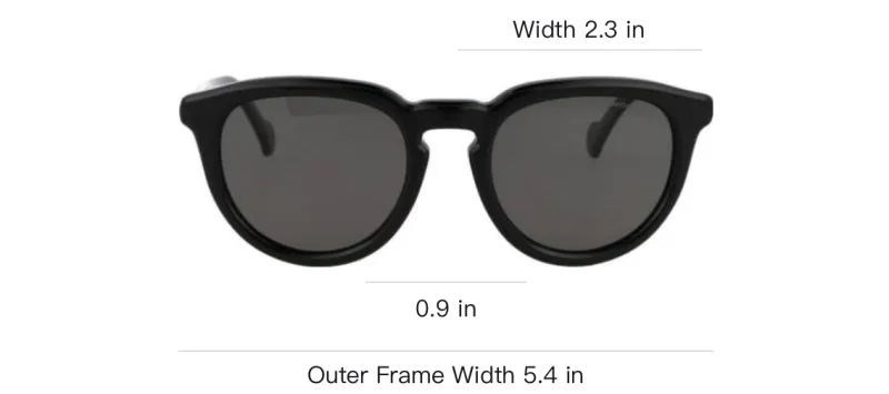 Moncler Round Frame Sunglasses-4
