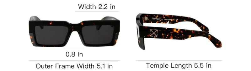 OFF WHITE Moberly Square Sunglasses-3