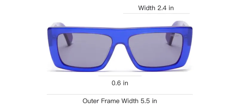 Marcelo Burlon Lebu Square-frame Tinted Sunglasses-3