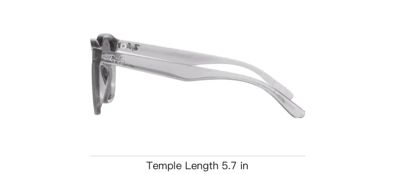 RayBan Injection Molding Irregular Shape Sunglasses Unisex Gray-2