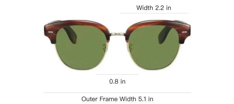 Oliver Peoples Acetate Round Sunglasses Men's Brown-2