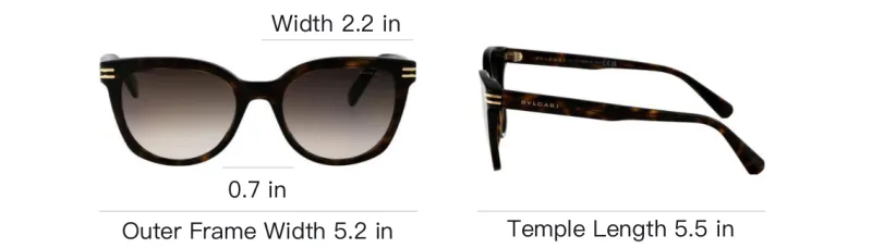 BVLGARI Square-frame Sunglasses-4
