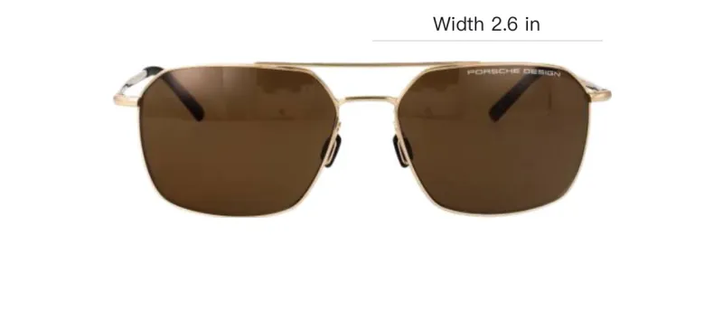 PORSCHE DESIGN Square Frame Sunglasses-2