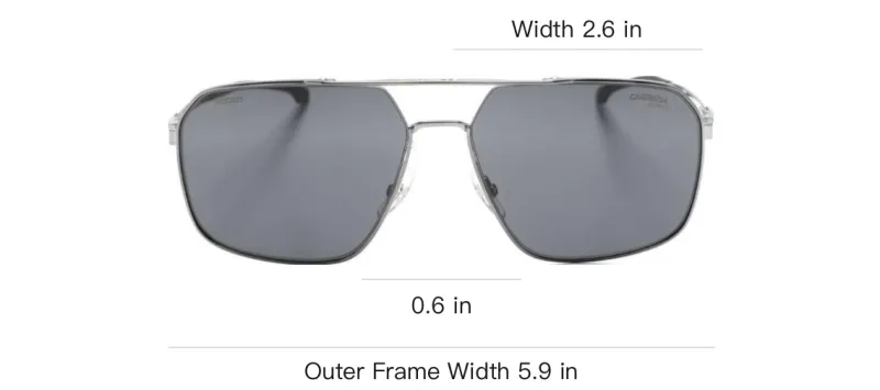 CARRERA Carduc 038/S Pilot frame Sunglasses-3